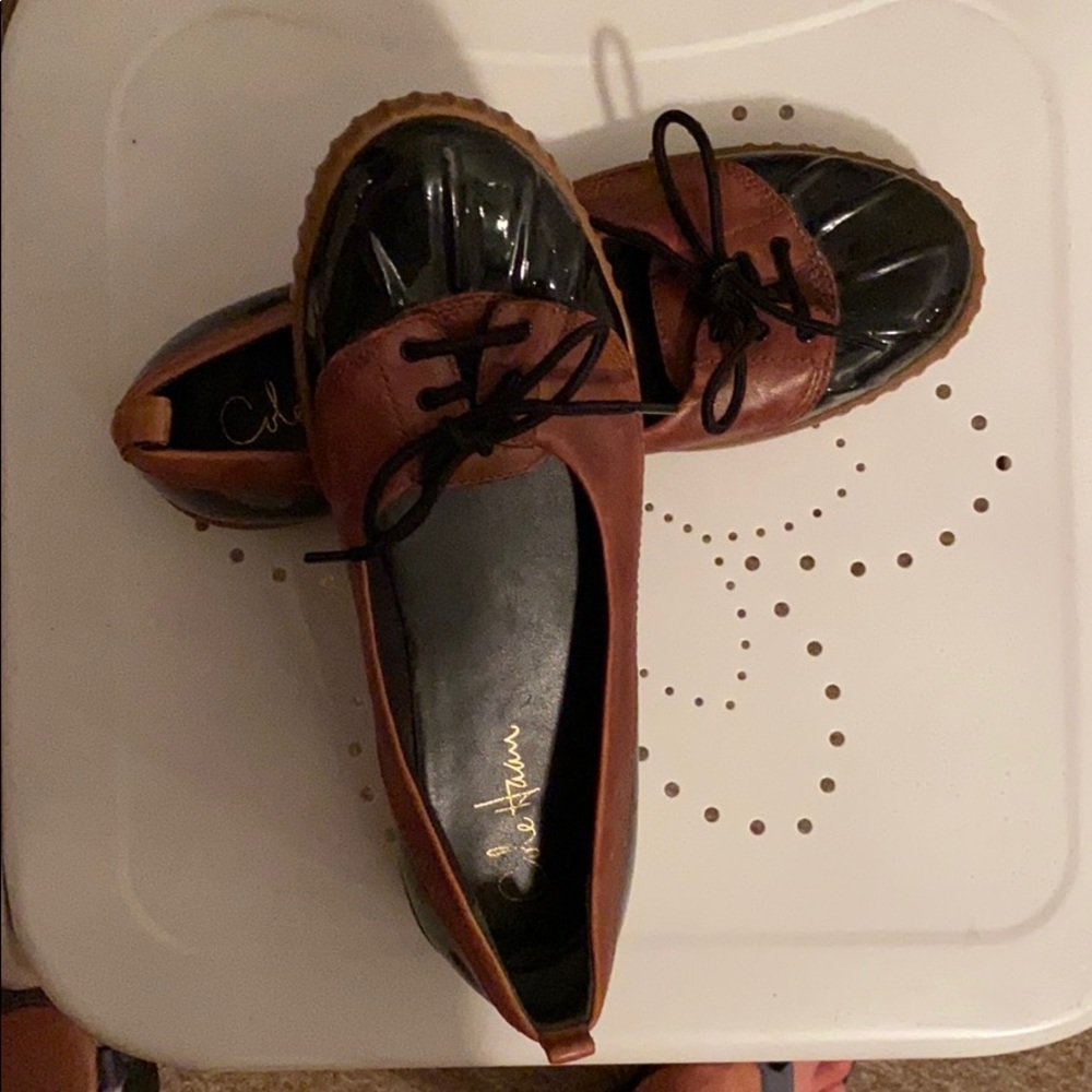 Super cute Cole Haan duck shoes